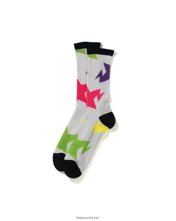 caise miehet A Bathing Ape sta kuviolliset sukat 8HT2D8613