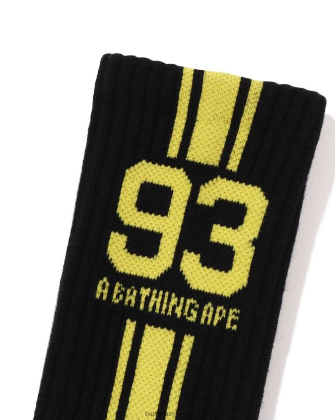 musta miehet A Bathing Ape urheilusukat 8HT2D8386