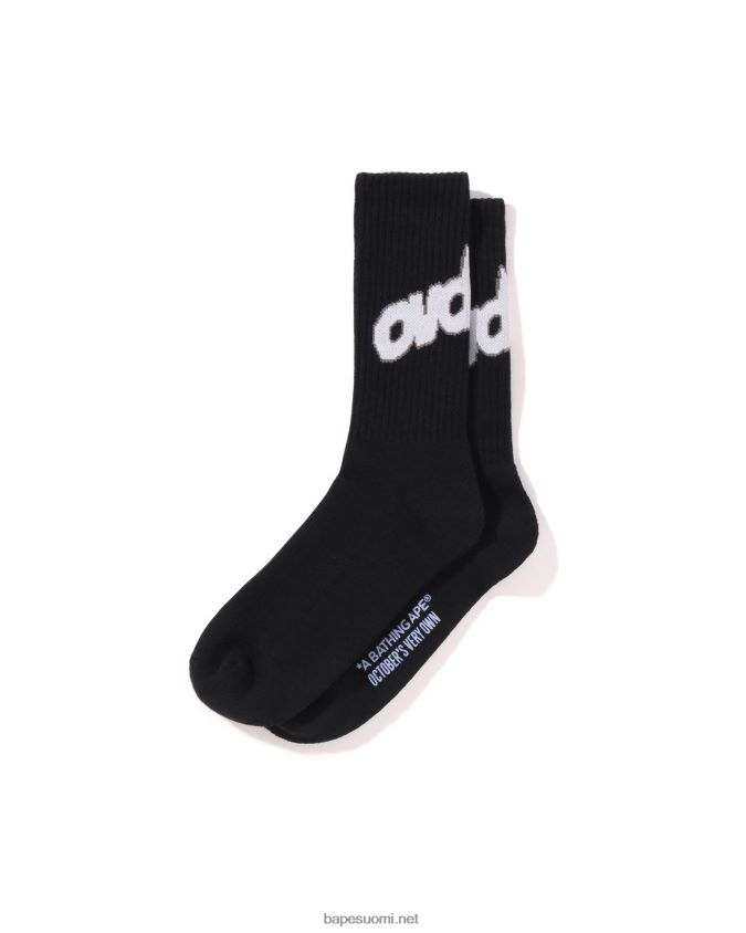 musta miehet A Bathing Ape x ovo sukat 8HT2D8556
