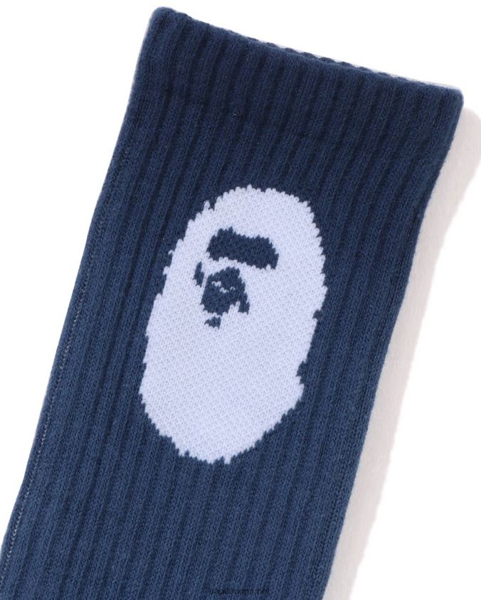 sininen miehet A Bathing Ape asteittaiset sukat 8HT2D8600