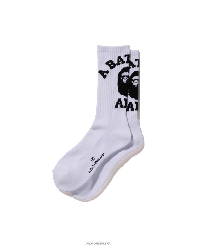 valkoinen miehet A Bathing Ape college sukat 8HT2D8428