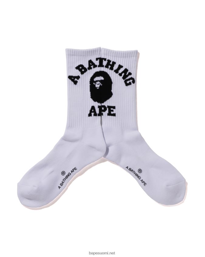 valkoinen miehet A Bathing Ape college sukat 8HT2D8428