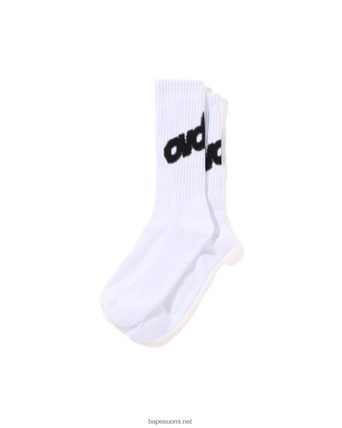 valkoinen miehet A Bathing Ape x ovo sukat 8HT2D8557