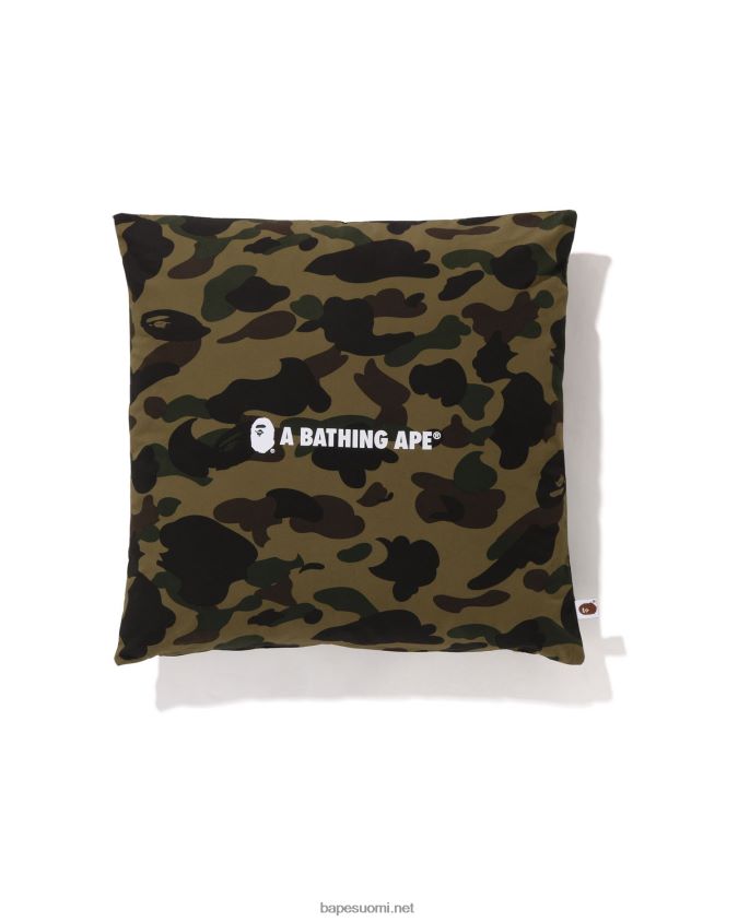armeijan vihreä miehet A Bathing Ape 1. camo-neliötyyny 8HT2D8489