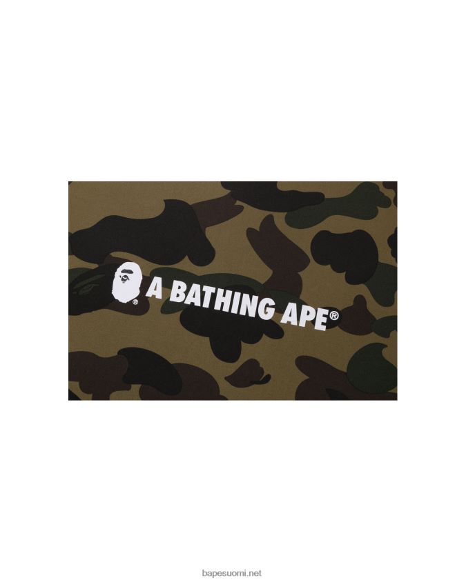 armeijan vihreä miehet A Bathing Ape 1. camo-neliötyyny 8HT2D8489