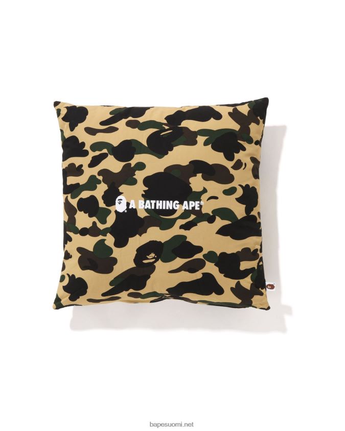 keltainen miehet A Bathing Ape 1. camo-neliötyyny 8HT2D8490
