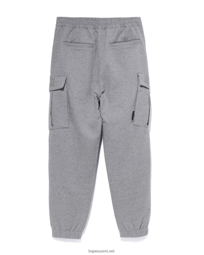 harmaa miehet A Bathing Ape 6 taskua rennon mallin collegehousut 8HT2D8229