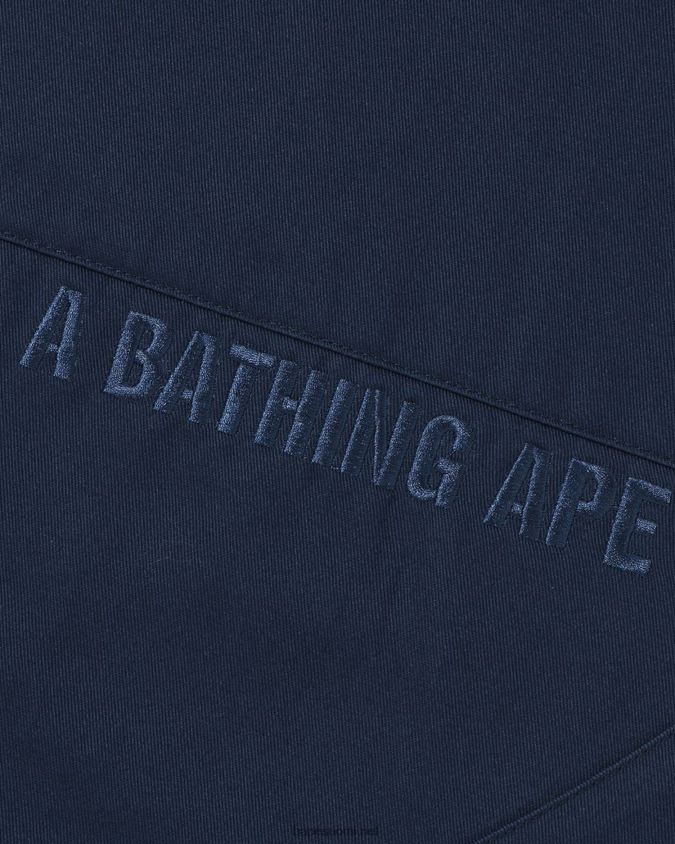 laivastonsininen miehet A Bathing Ape löysät chinohousut 8HT2D8292
