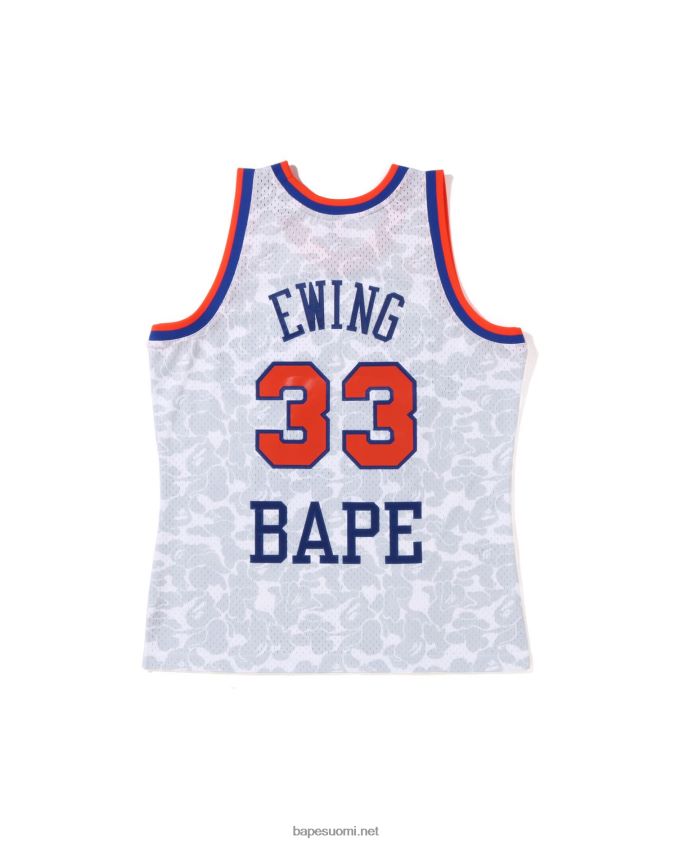 valkoinen miehet A Bathing Ape x m&n new york knicks toppi 8HT2D8375