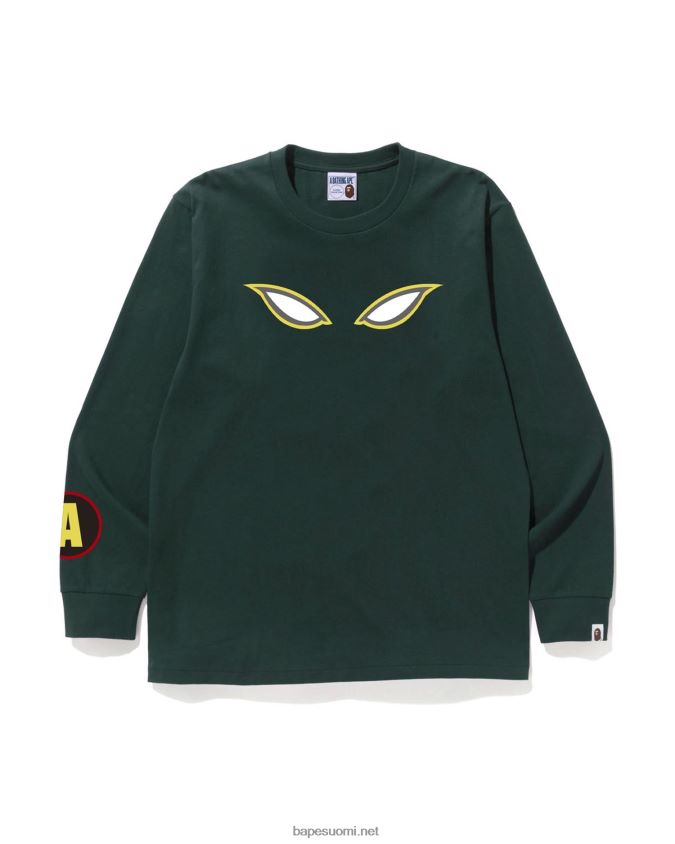 armeijan vihreä miehet A Bathing Ape varjo t-paita 8HT2D8108