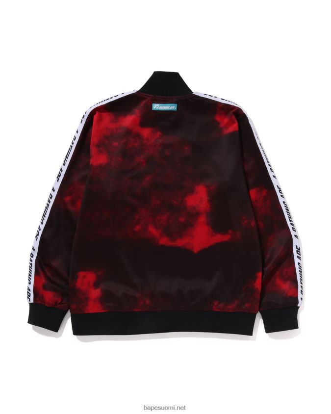 kirkkaan punainen miehet A Bathing Ape solmittava takki 8HT2D8249