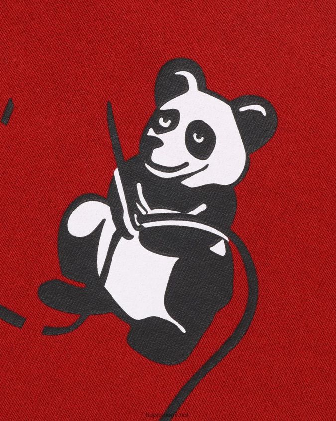 kirkkaan punainen miehet A Bathing Ape värillinen camo panda täysi vetoketjullinen huppari 8HT2D8188