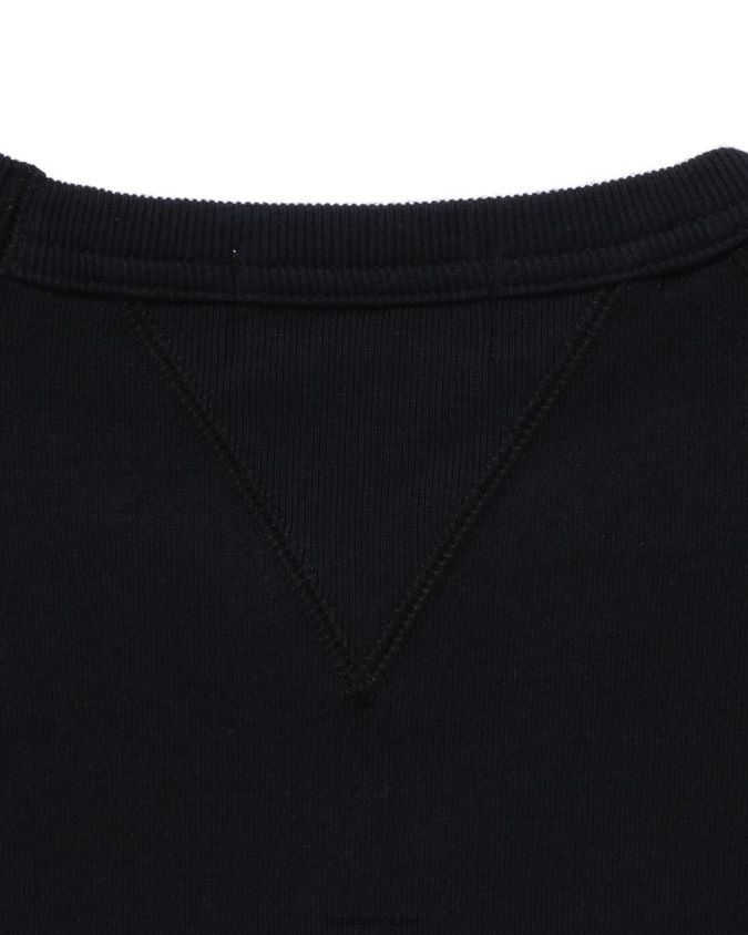 musta miehet A Bathing Ape Patch rento istuvuus crewneck 8HT2D8293