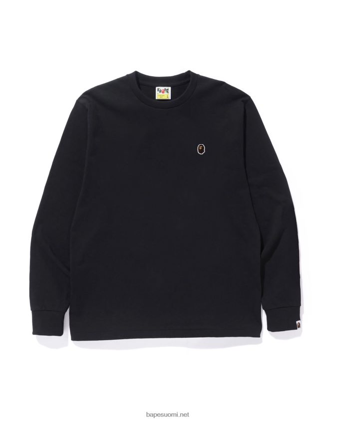 musta miehet A Bathing Ape pään yhden pisteen tee 8HT2D8337