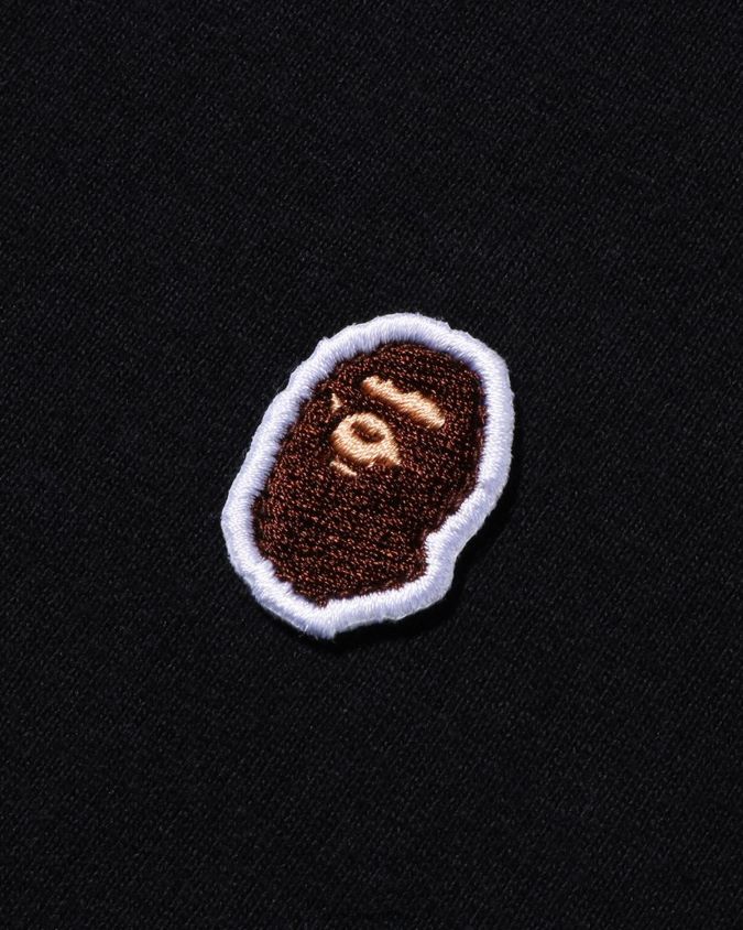 musta miehet A Bathing Ape pään yhden pisteen tee 8HT2D8337