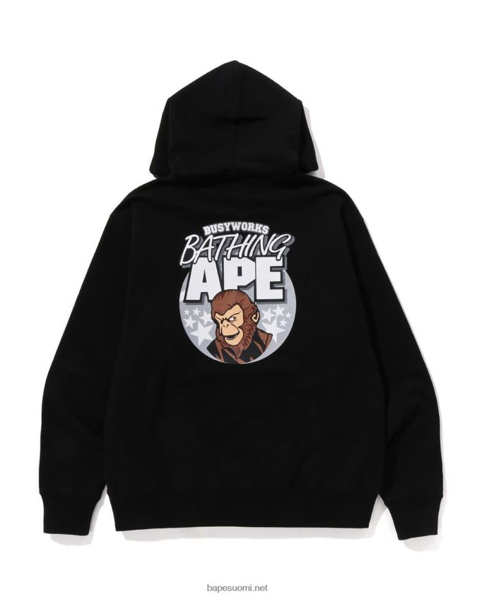 musta miehet A Bathing Ape rennosti istuva neulehuppari 8HT2D8284