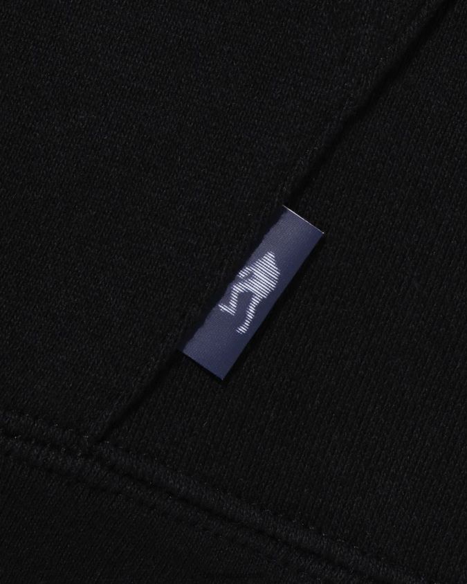 musta miehet A Bathing Ape tikkattava neulehuppari 8HT2D8315