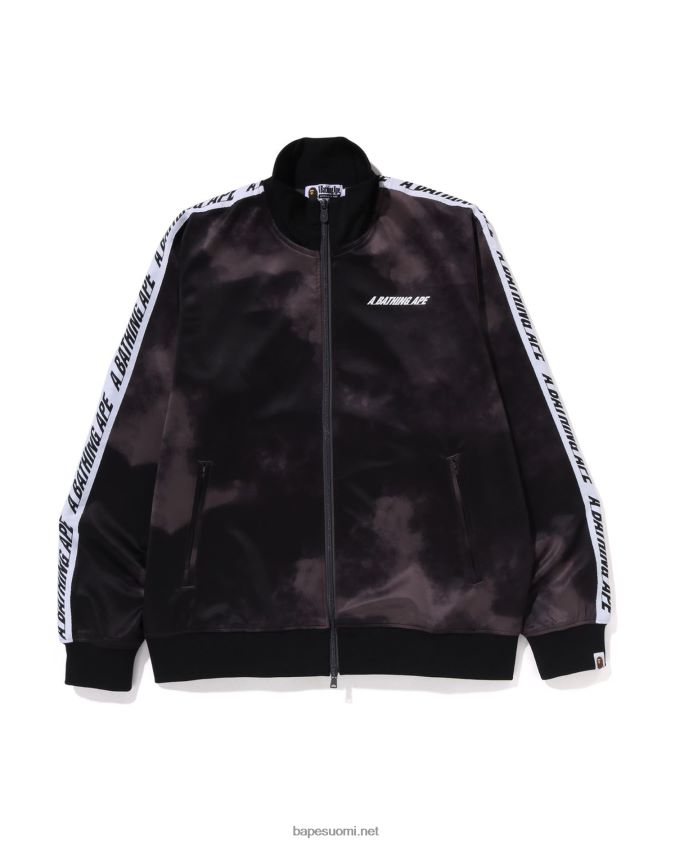 tummanharmaa miehet A Bathing Ape solmittava takki 8HT2D8248