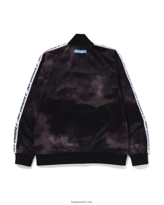 tummanharmaa miehet A Bathing Ape solmittava takki 8HT2D8248