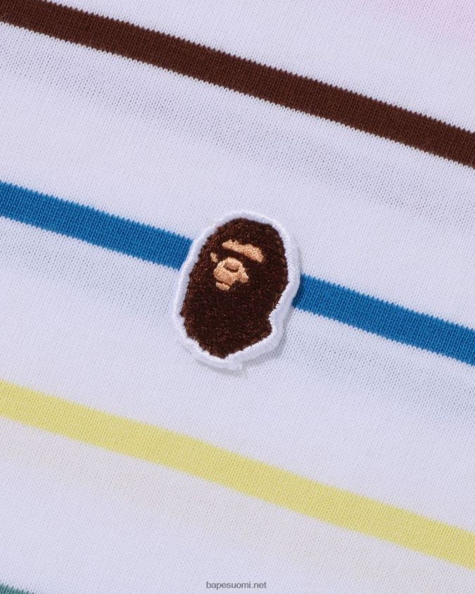 valkoinen miehet A Bathing Ape Rento malli t-paita 8HT2D8290