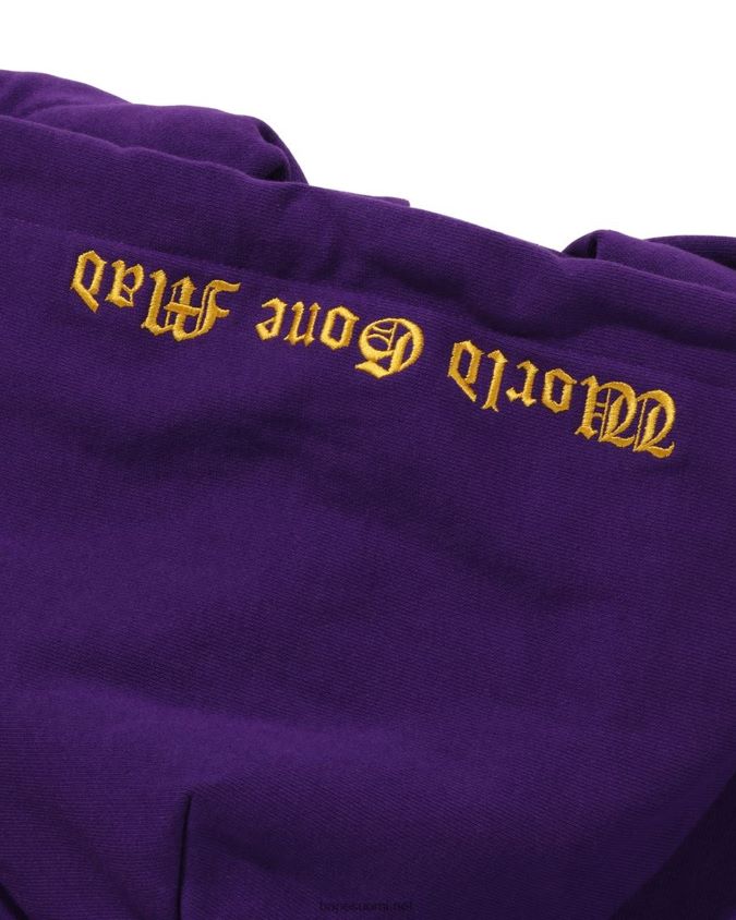 violetti miehet A Bathing Ape villapaita huppari 8HT2D8279