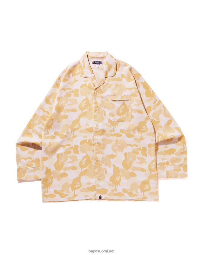 kerman värinen miehet A Bathing Ape ystävänpäivä suklaa camo-pyjamat 8HT2D8301