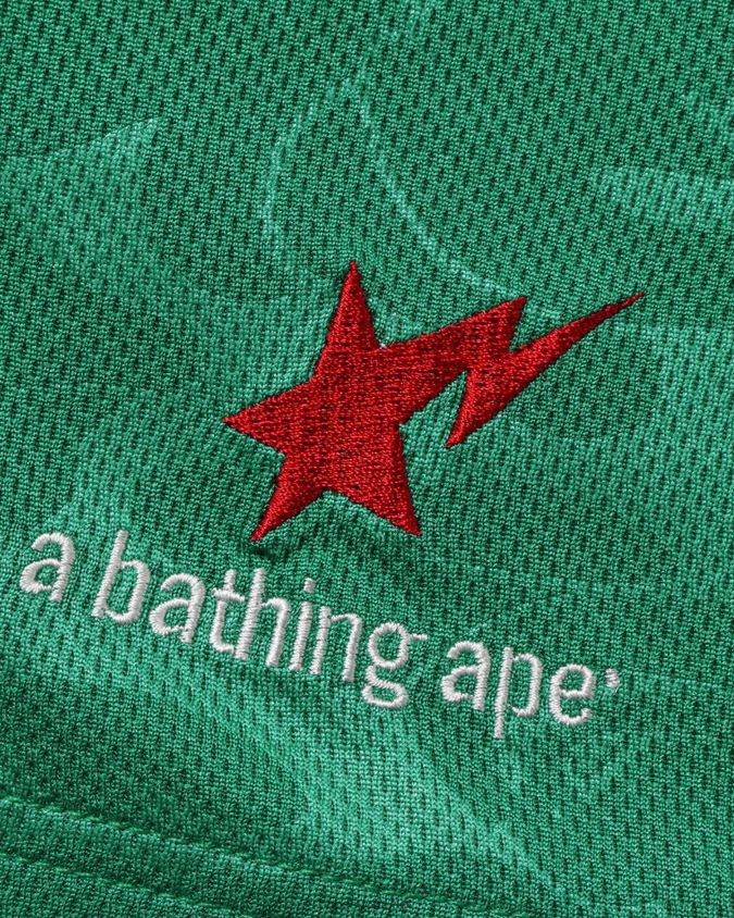 Minttu miehet A Bathing Ape jalkapallopelishortsit 8HT2D8357