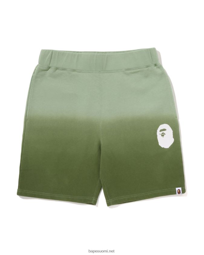 armeijan vihreä miehet A Bathing Ape asteittain hiki shortsit 8HT2D8178