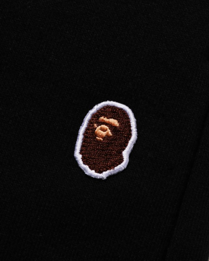 musta miehet A Bathing Ape pään yhden pisteen hikishortsit 8HT2D8102