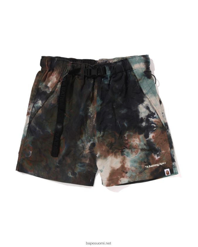 ruskea miehet A Bathing Ape chusen hybridi easzy shortsit 8HT2D8189