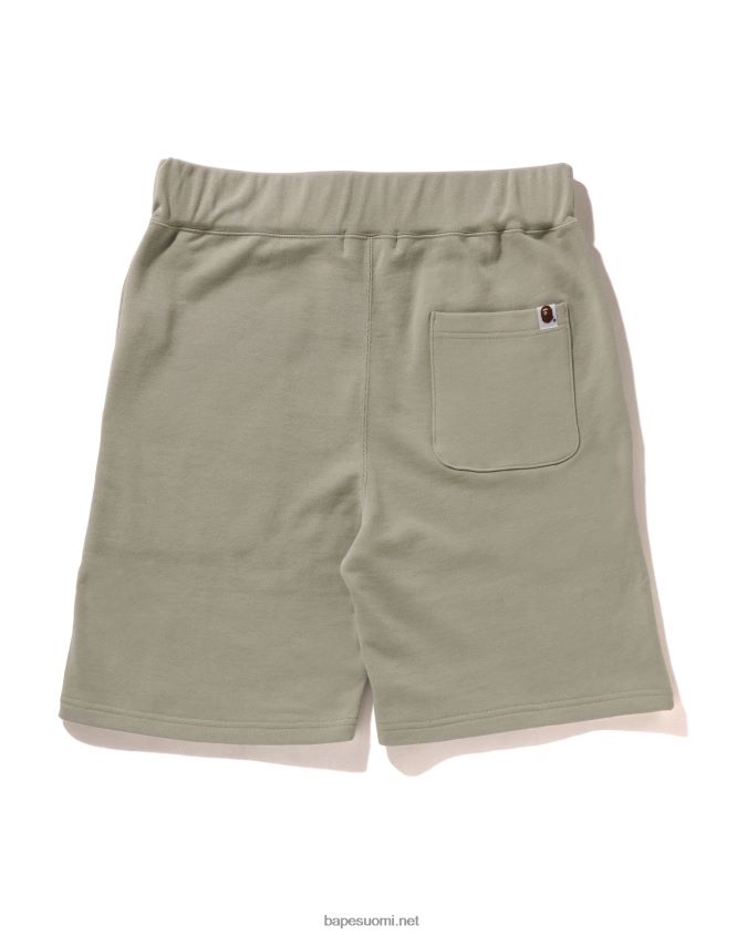 taupe miehet A Bathing Ape pään yhden pisteen hikishortsit 8HT2D8101