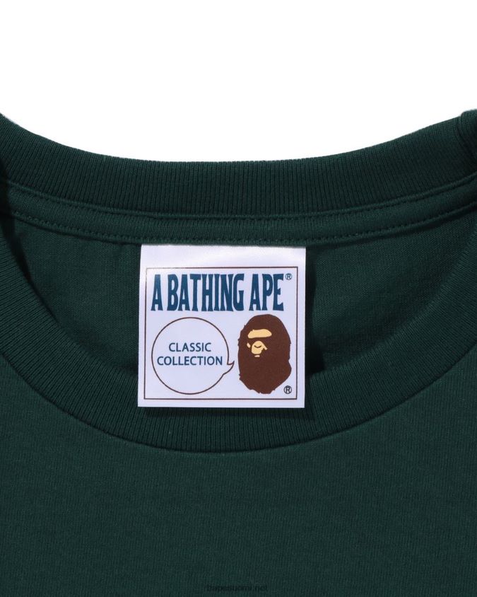 armeijan vihreä miehet A Bathing Ape tee 8HT2D8162