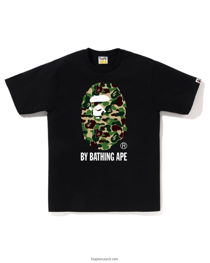 musta miehet A Bathing Ape abc camo by bathing tee 8HT2D860
