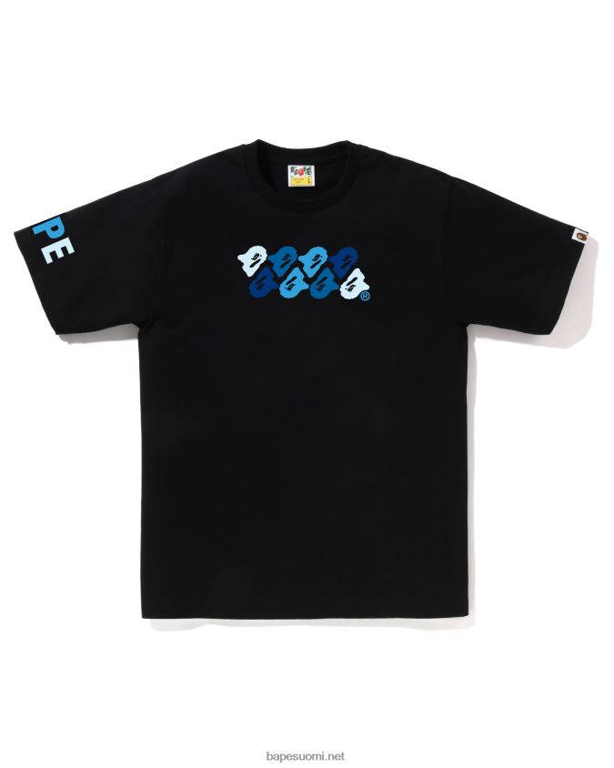 musta miehet A Bathing Ape abc camo tee 8HT2D874