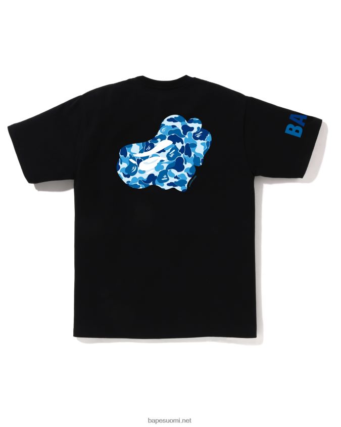 musta miehet A Bathing Ape abc camo tee 8HT2D874