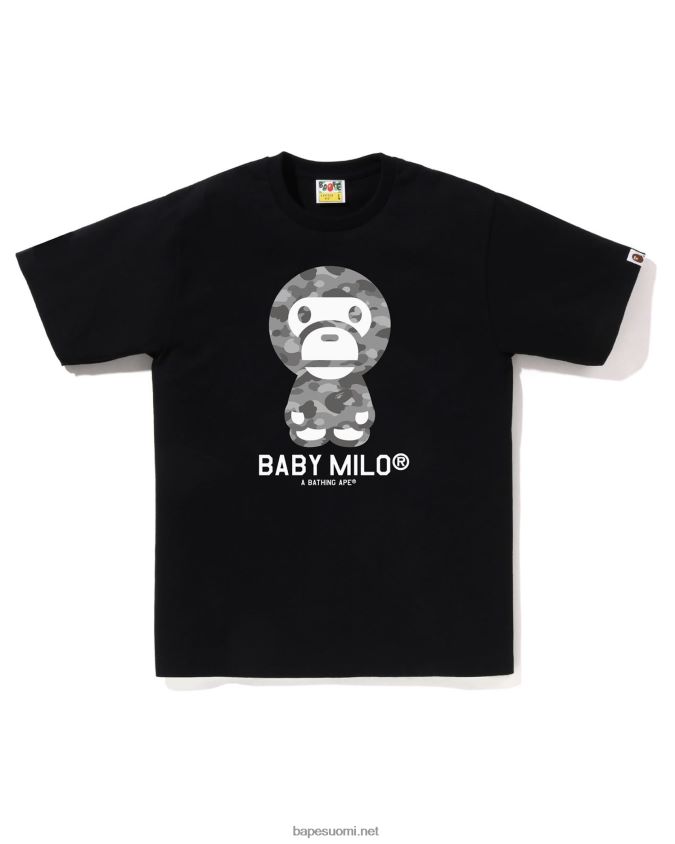 musta miehet A Bathing Ape hunajakenno camo baby milo tee 8HT2D847