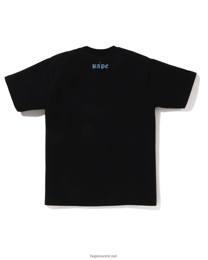 musta miehet A Bathing Ape pää 1993 tee 8HT2D851