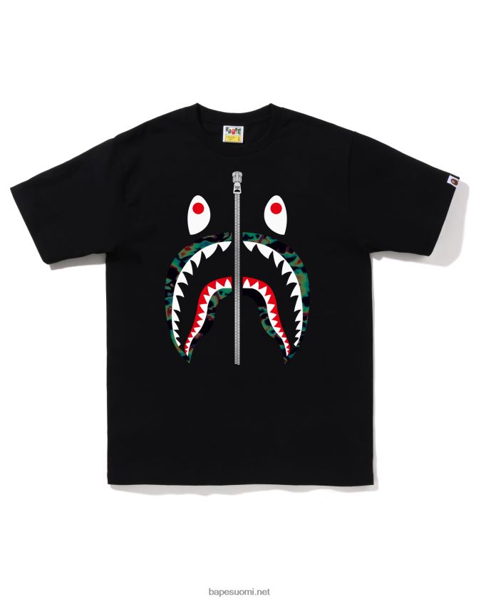 musta miehet A Bathing Ape termografiahain tee 8HT2D8345