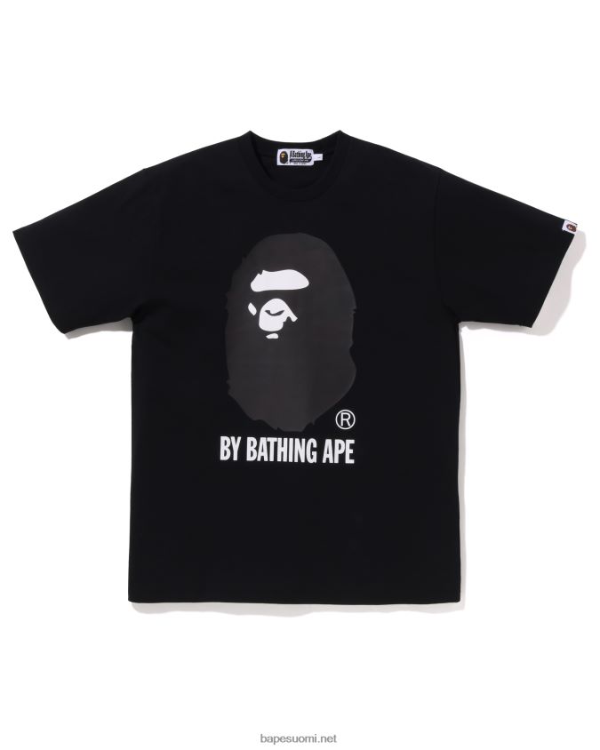 musta miehet A Bathing Ape termografinen t-paita 8HT2D813