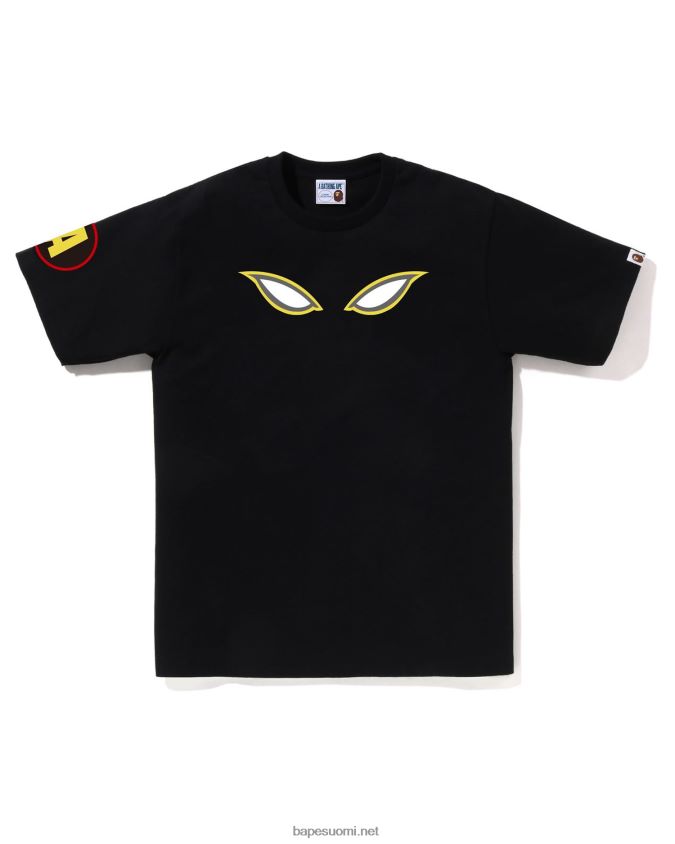 musta miehet A Bathing Ape varjo t-paita 8HT2D8171