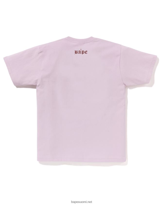 pastelli lila miehet A Bathing Ape pää 1993 tee 8HT2D854