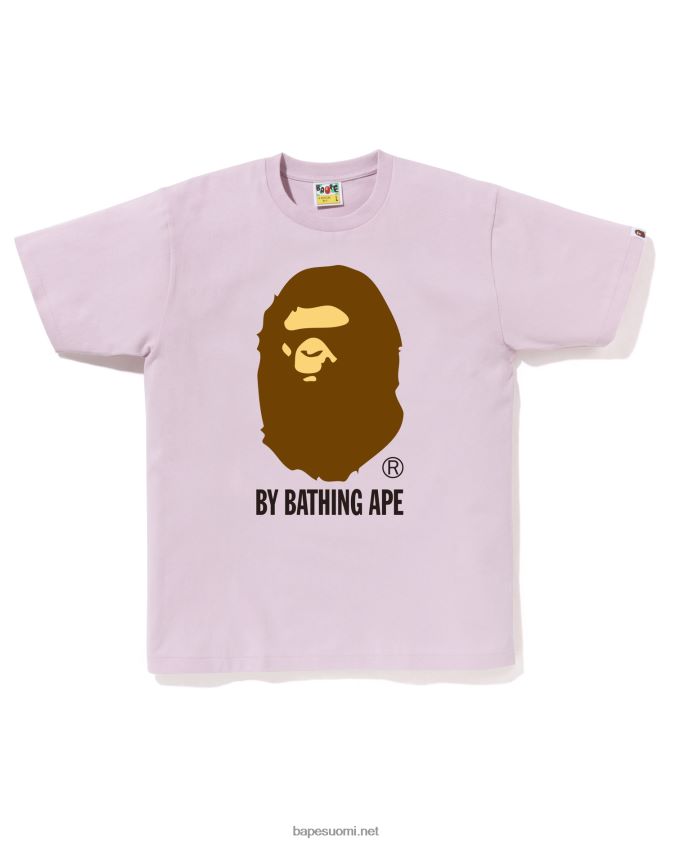 pastelli lila miehet A Bathing Ape uimalla tee 8HT2D823