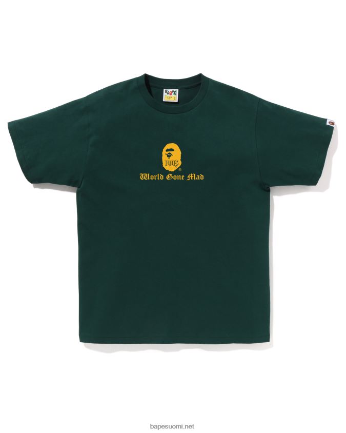 syvä viidakko miehet A Bathing Ape logo T-paita 8HT2D837