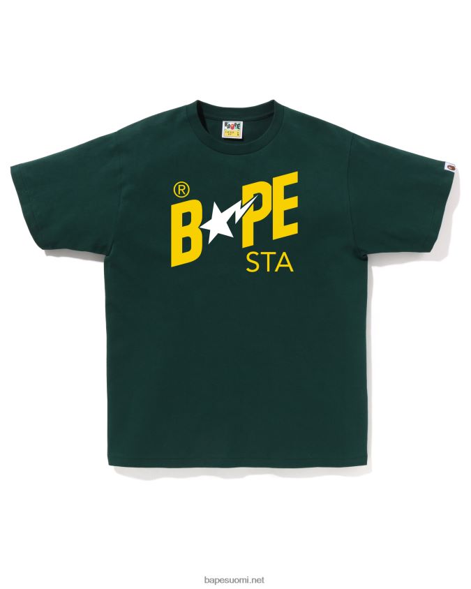 syvä viidakko miehet A Bathing Ape värit logo T-paita 8HT2D841