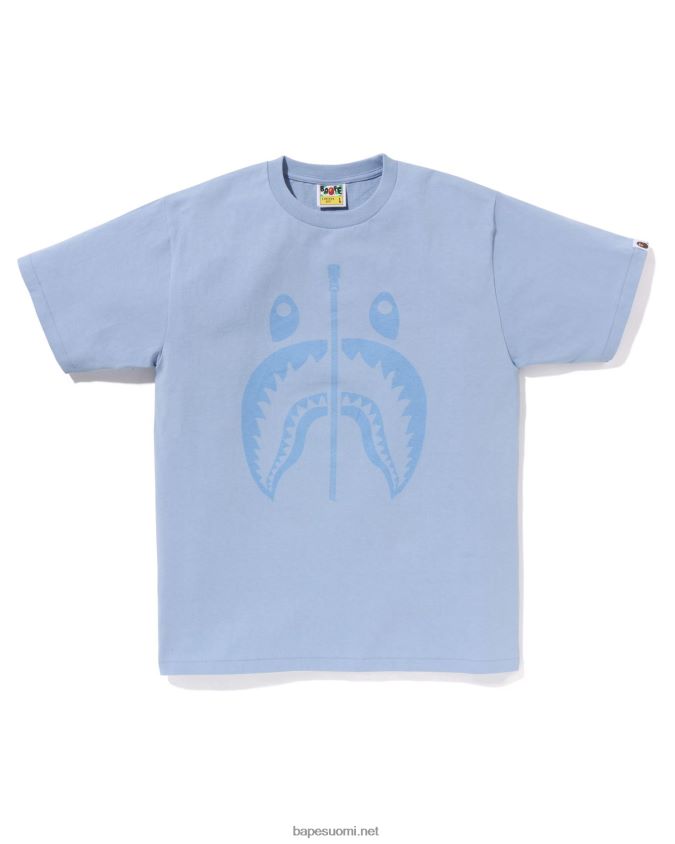 vaaleansininen miehet A Bathing Ape pigmenttihain tee 8HT2D8280