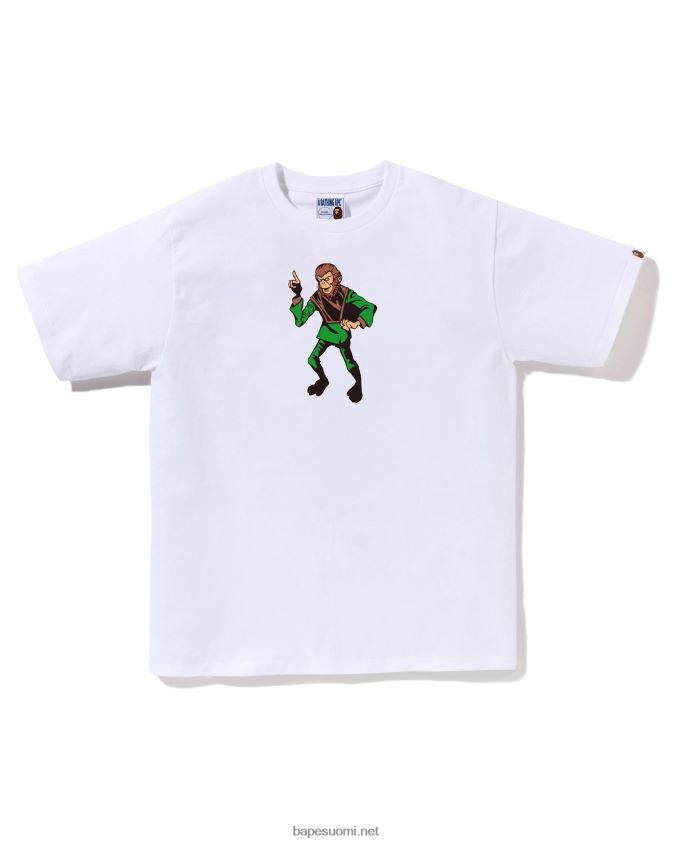 valkoinen miehet A Bathing Ape tee 8HT2D8164