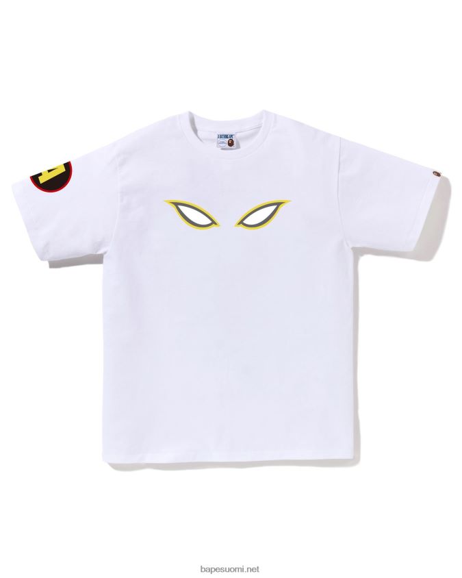 valkoinen miehet A Bathing Ape varjo t-paita 8HT2D8174