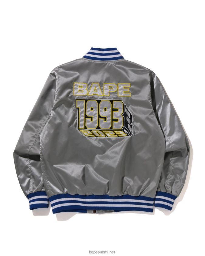 hopea miehet A Bathing Ape nylon yliopistotakki 8HT2D8182