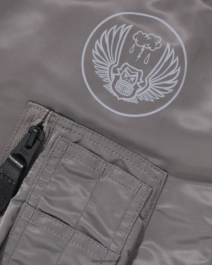 hopea miehet A Bathing Ape shark löysä istuvuus ma-1 8HT2D8192