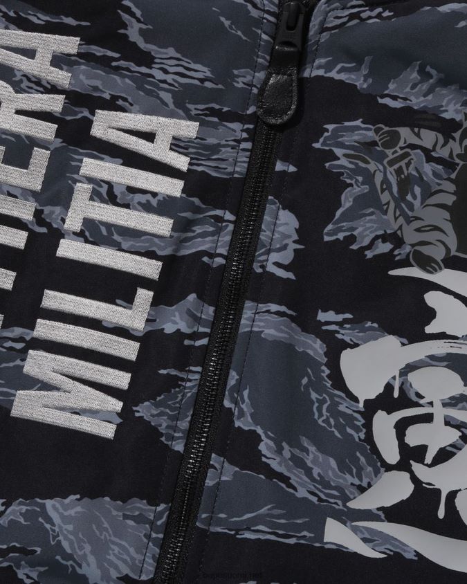 musta miehet A Bathing Ape tiikeri camo pitkä ma-1 8HT2D8326